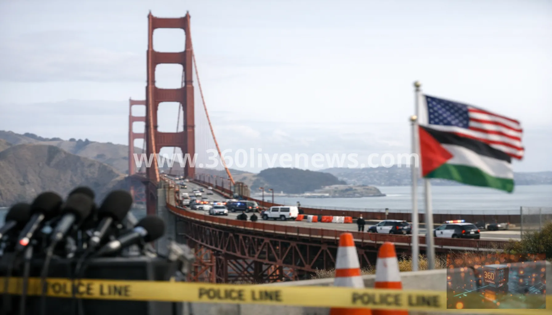 San Francisco jury convicts seven protesters over Golden Gate Bridge blockade