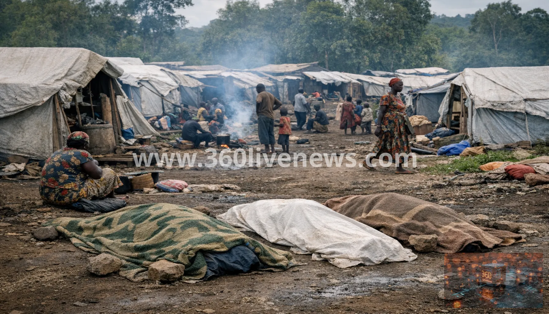 Deaths in Kigonze displaced camp raise fears of hidden Ebola spread in eastern DR Congo