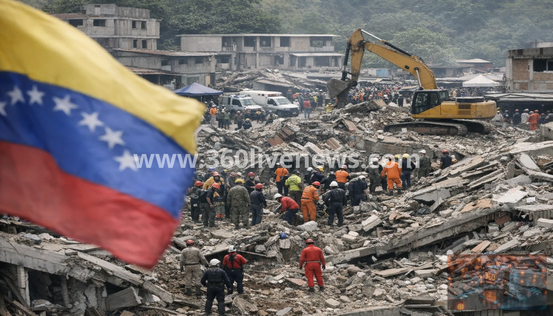 Venezuela earthquake death toll rises as rescue efforts continue