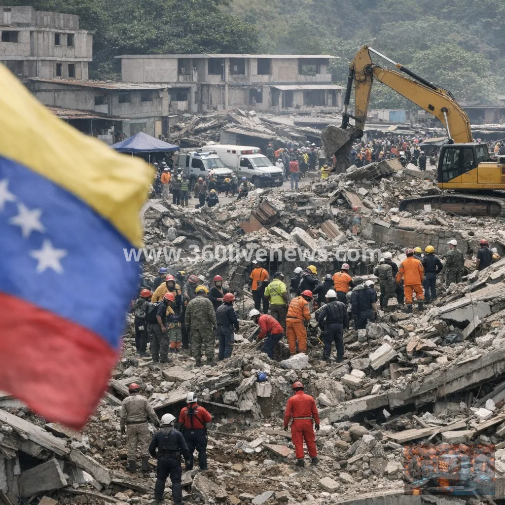 Venezuela earthquake death toll rises as rescue efforts continue