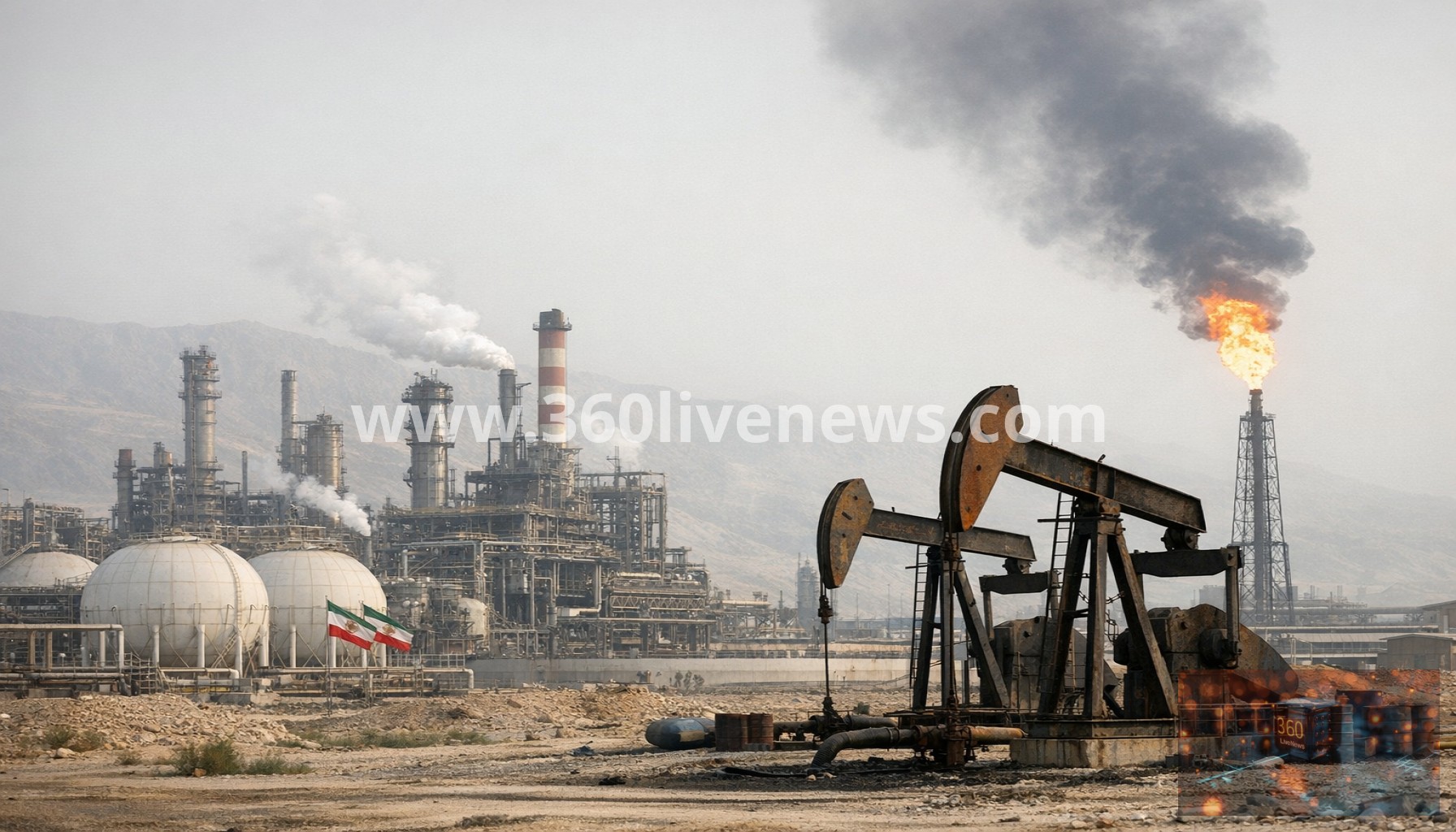 Iran's oil sector comes under pressure as U.S. blockade bites