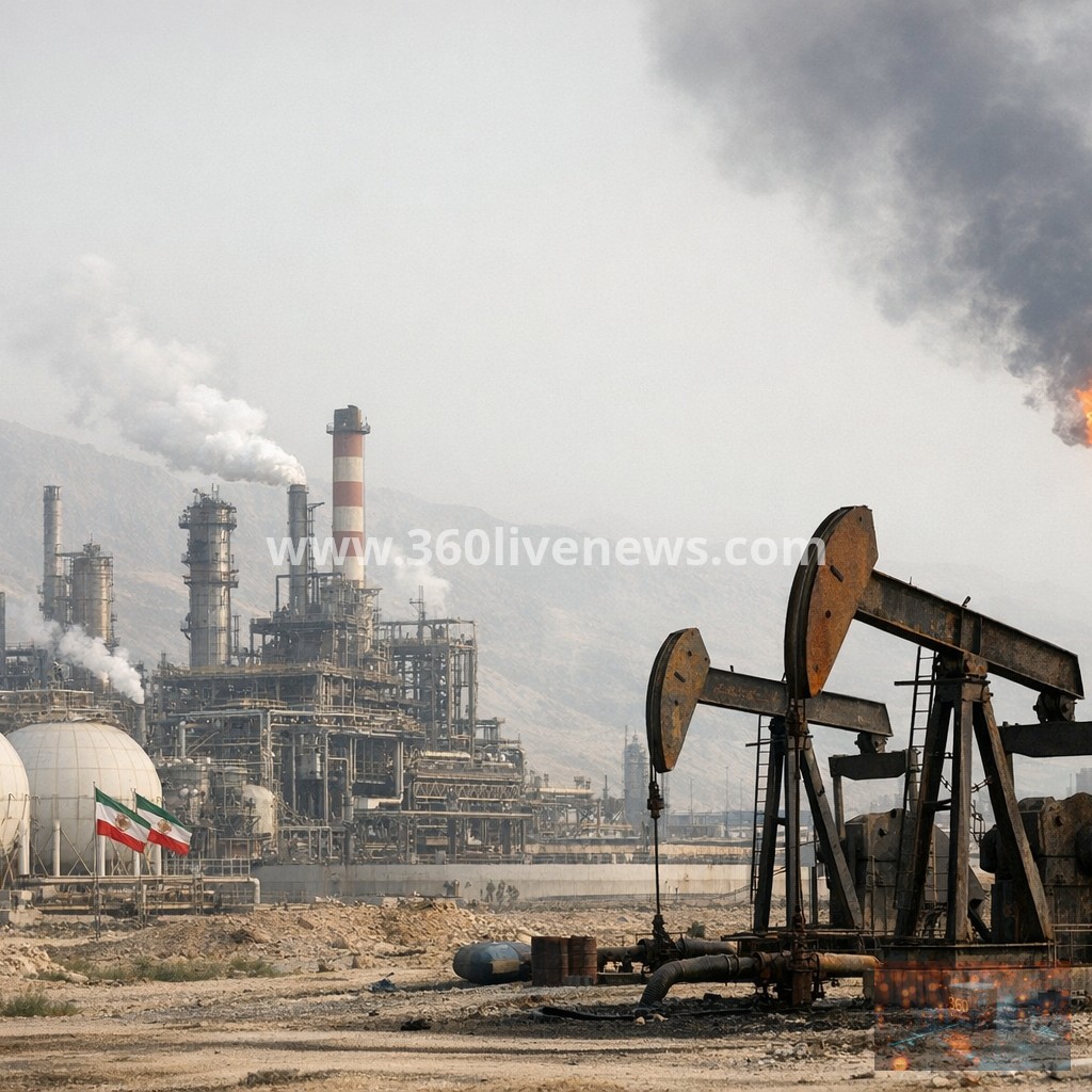 Iran's oil sector comes under pressure as U.S. blockade bites