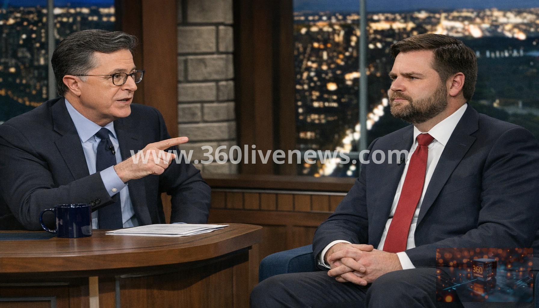 Stephen Colbert Criticizes US Vice President JD Vance Over Comments About Pope Leo XIV