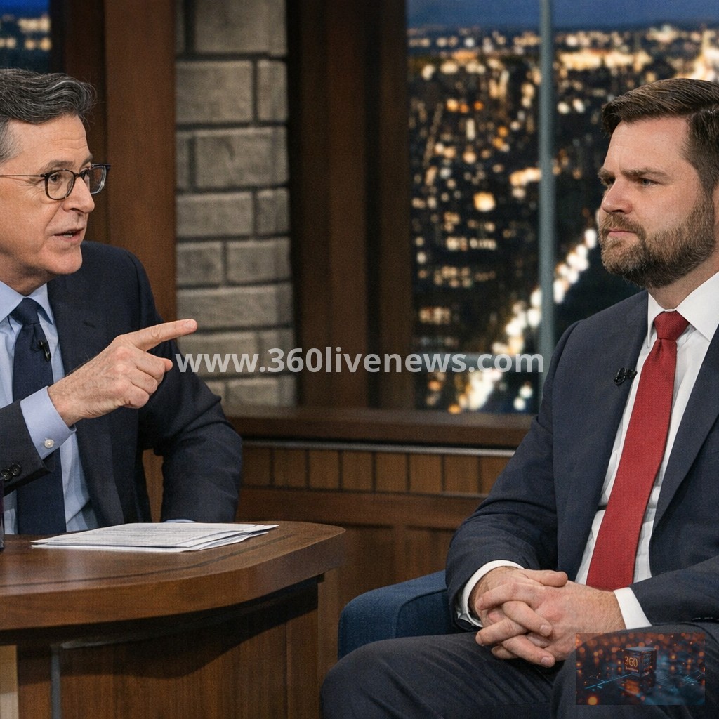 Stephen Colbert Criticizes US Vice President JD Vance Over Comments About Pope Leo XIV