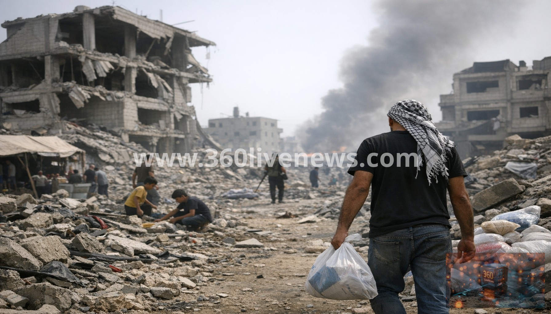 Gaza Strip experiences ongoing instability six months after ceasefire agreement amid sporadic skirmishes and insufficient aid