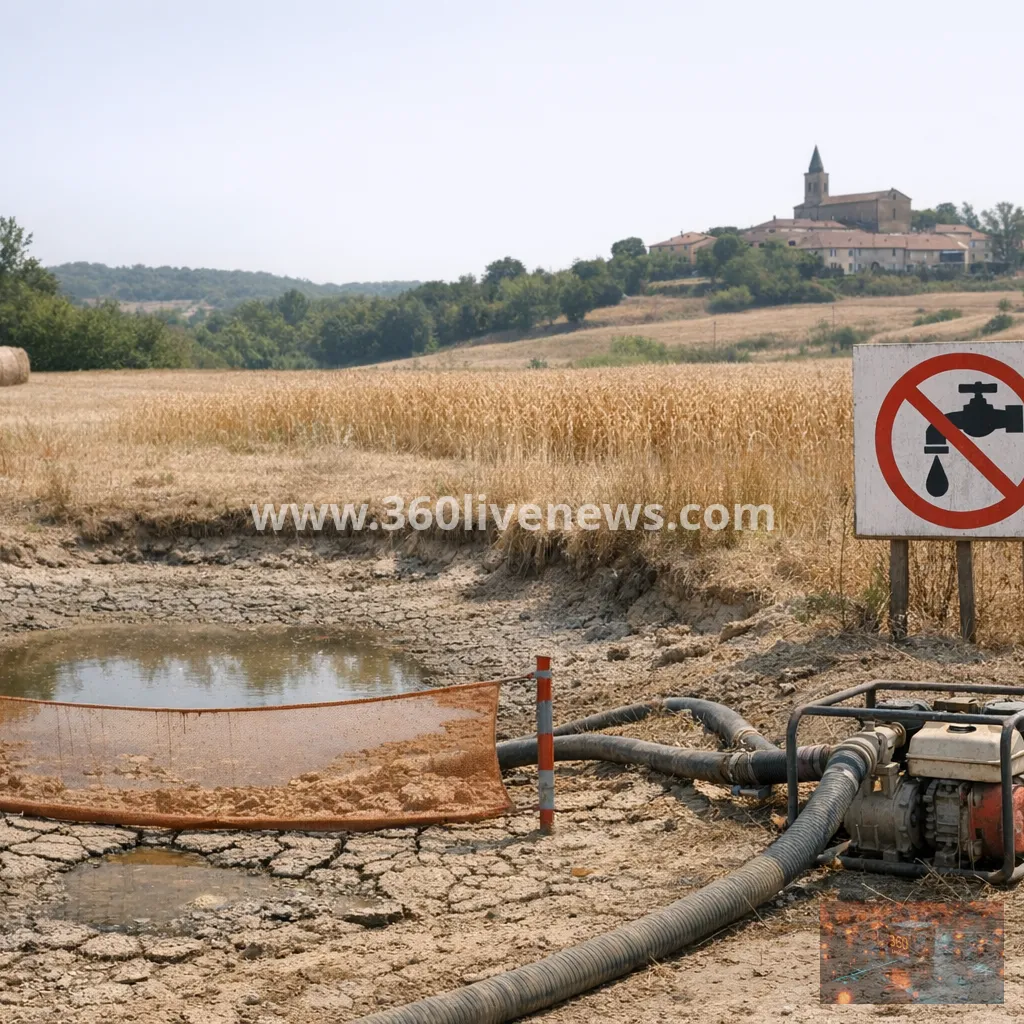 France imposes water restrictions as record heat and drought worsen