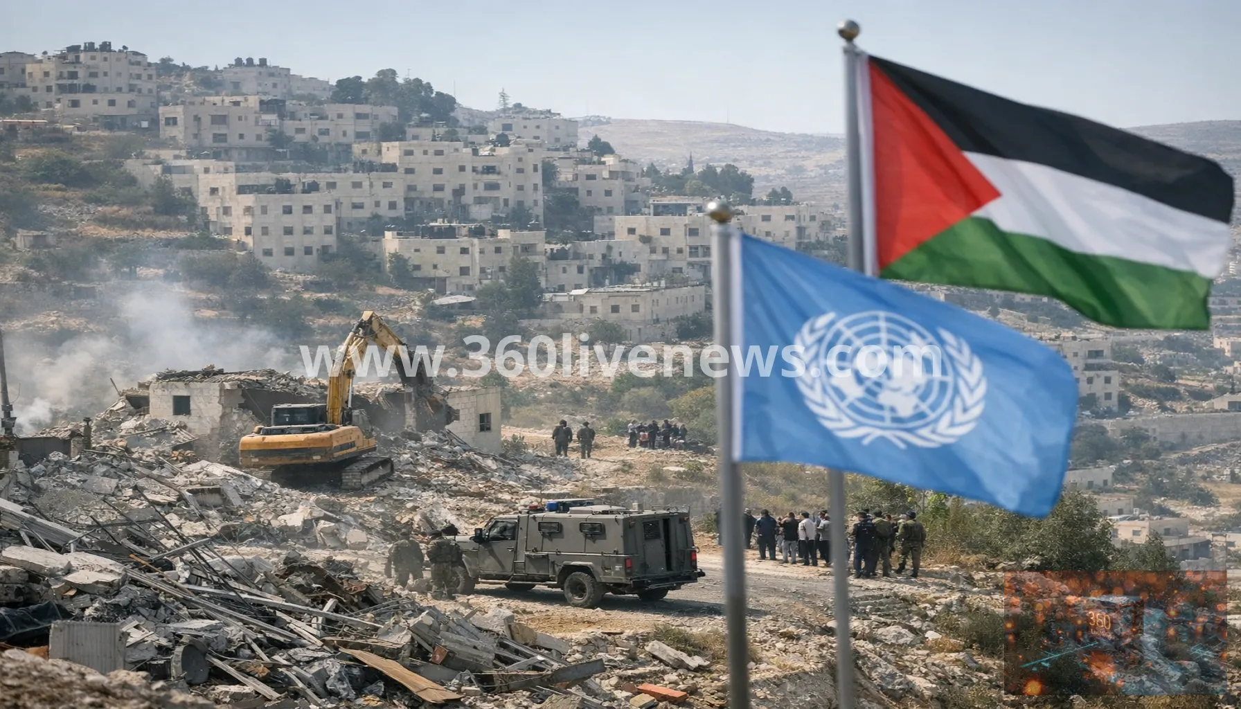 Israeli raids and demolitions intensify in the West Bank as UN warns of breaking point
