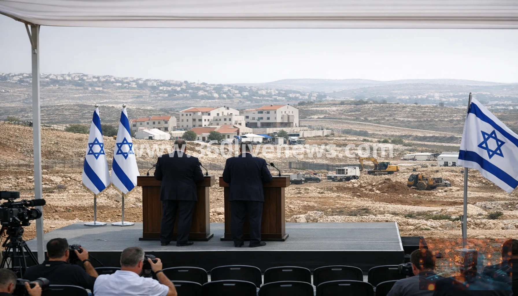 Israeli ministers launch West Bank settlement as election campaign hardens