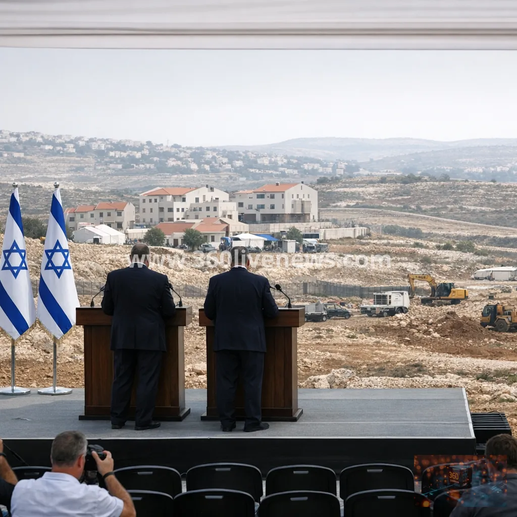 Israeli ministers launch West Bank settlement as election campaign hardens