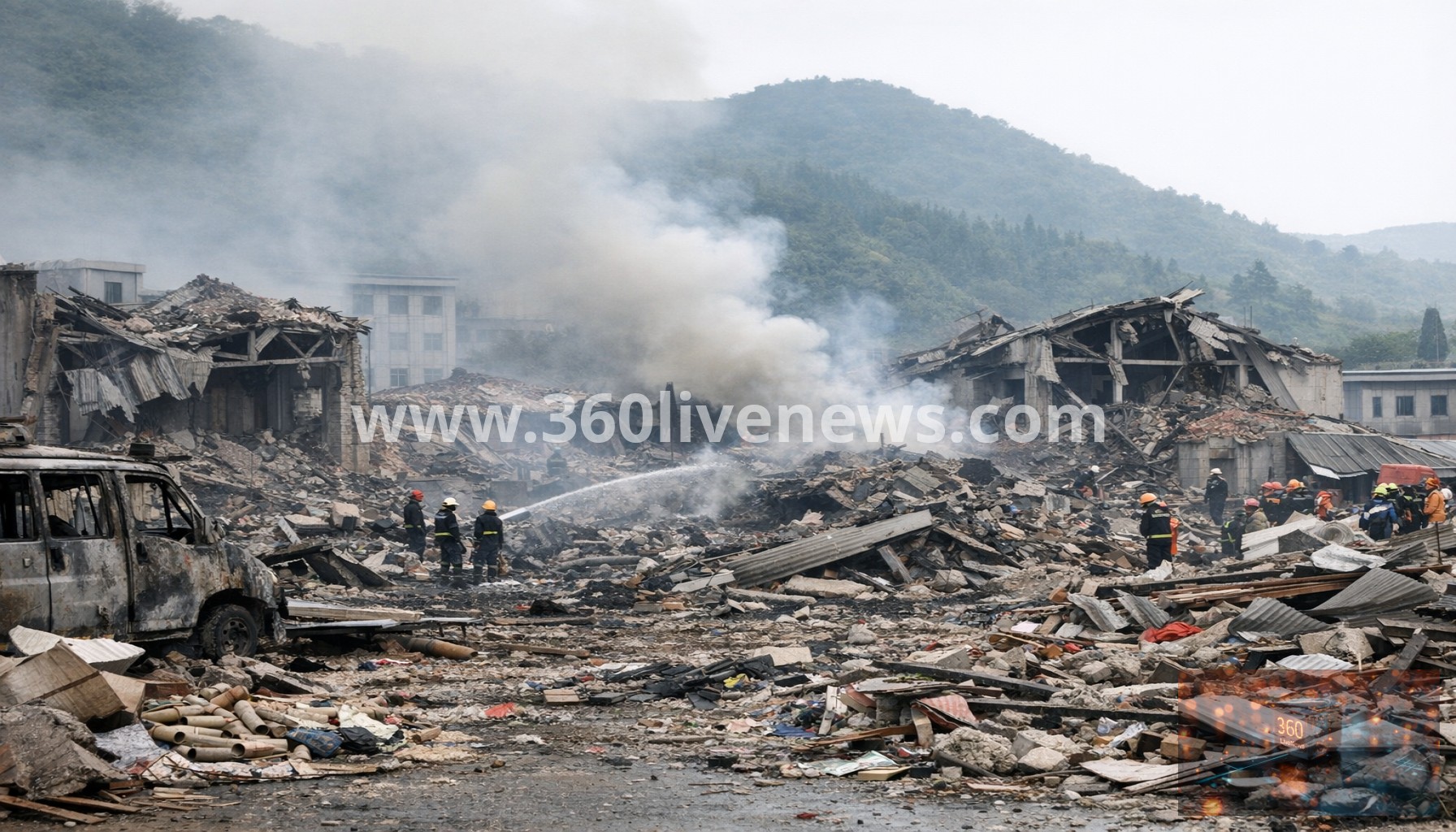 China fireworks factory explosion in Liuyang kills 21