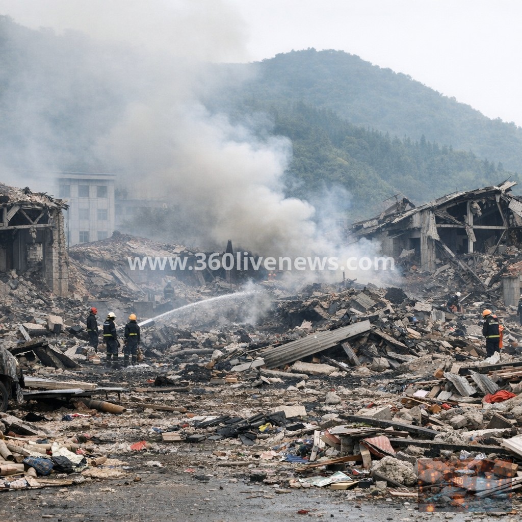 China fireworks factory explosion in Liuyang kills 21