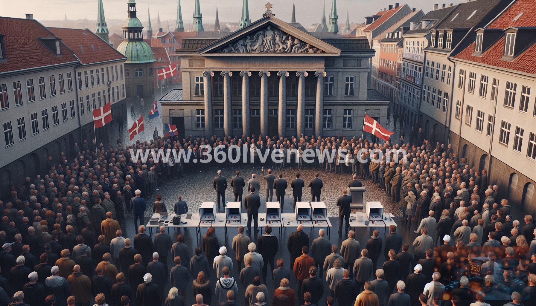 Denmark's ruling Social Democrats fall short of expected votes in recent elections, impacting coalition majority prospects