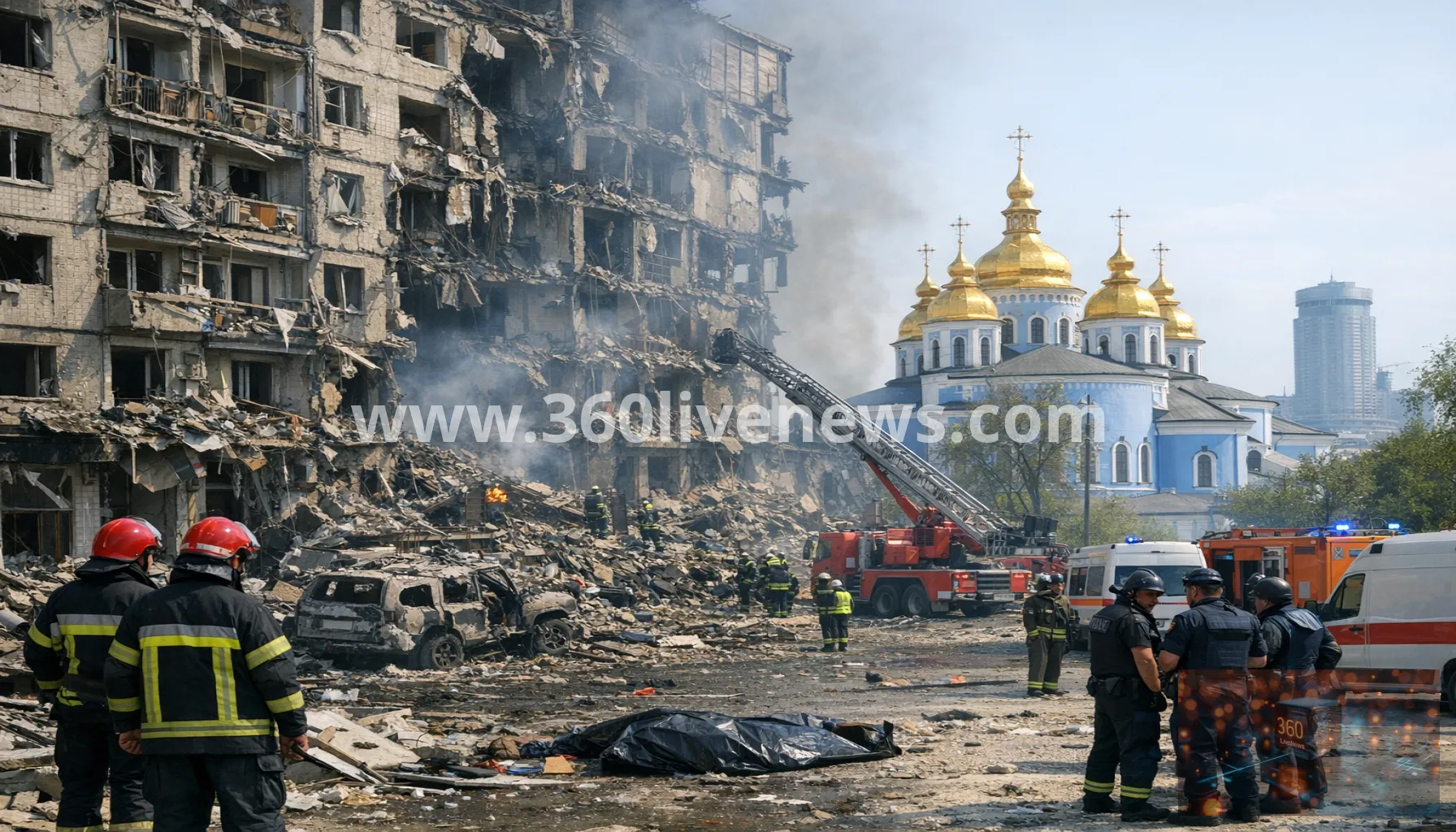 Russian attacks kill four in Ukraine after deadliest Kyiv strikes this year