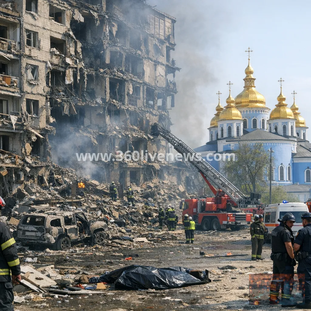 Russian attacks kill four in Ukraine after deadliest Kyiv strikes this year