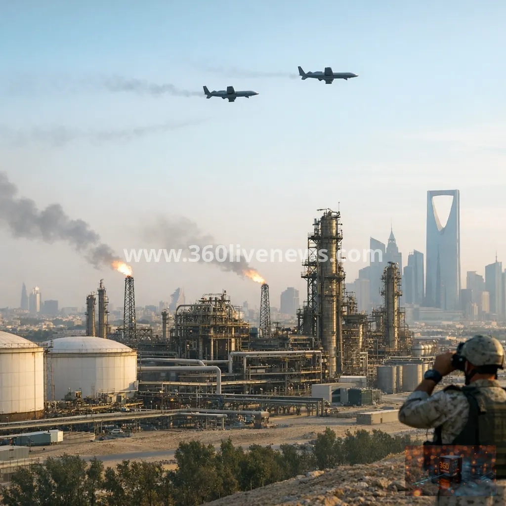 Saudi Arabia says it intercepted drones from Iraq as Houthis target oil sites