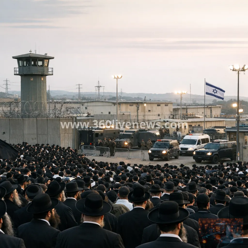 Thousands protest in Israel over ultra-Orthodox military conscription