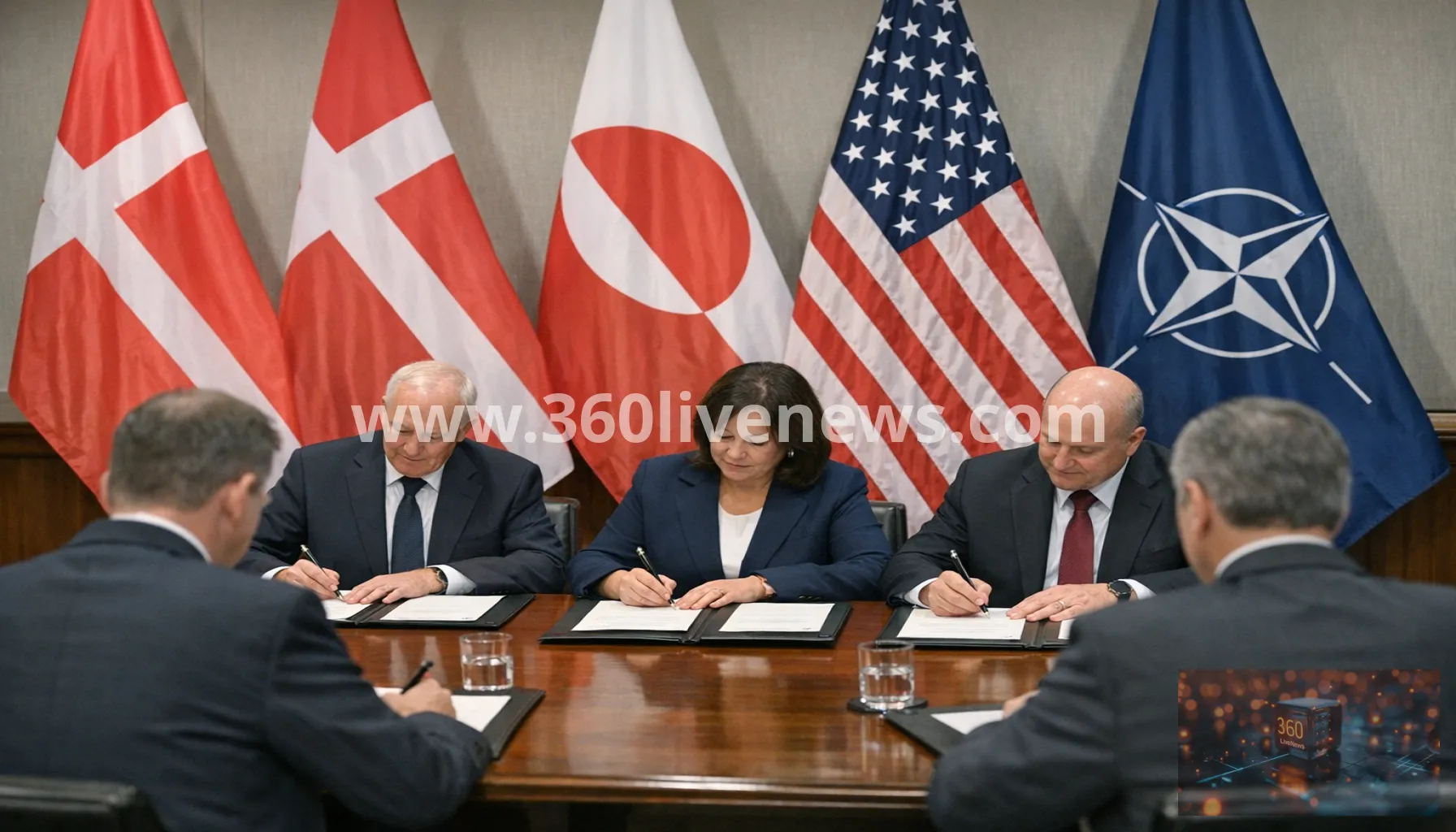 US, Denmark and Greenland sign security deal expanding military access on the island