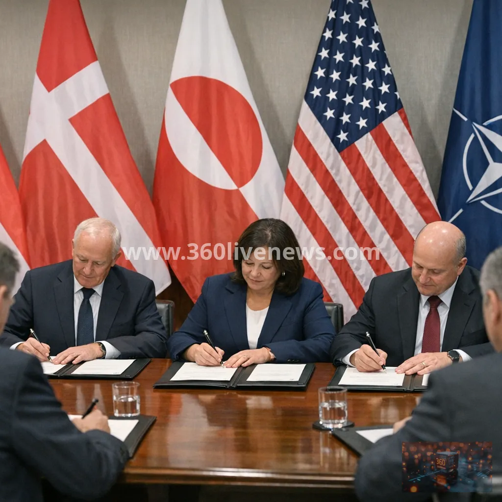 US, Denmark and Greenland sign security deal expanding military access on the island
