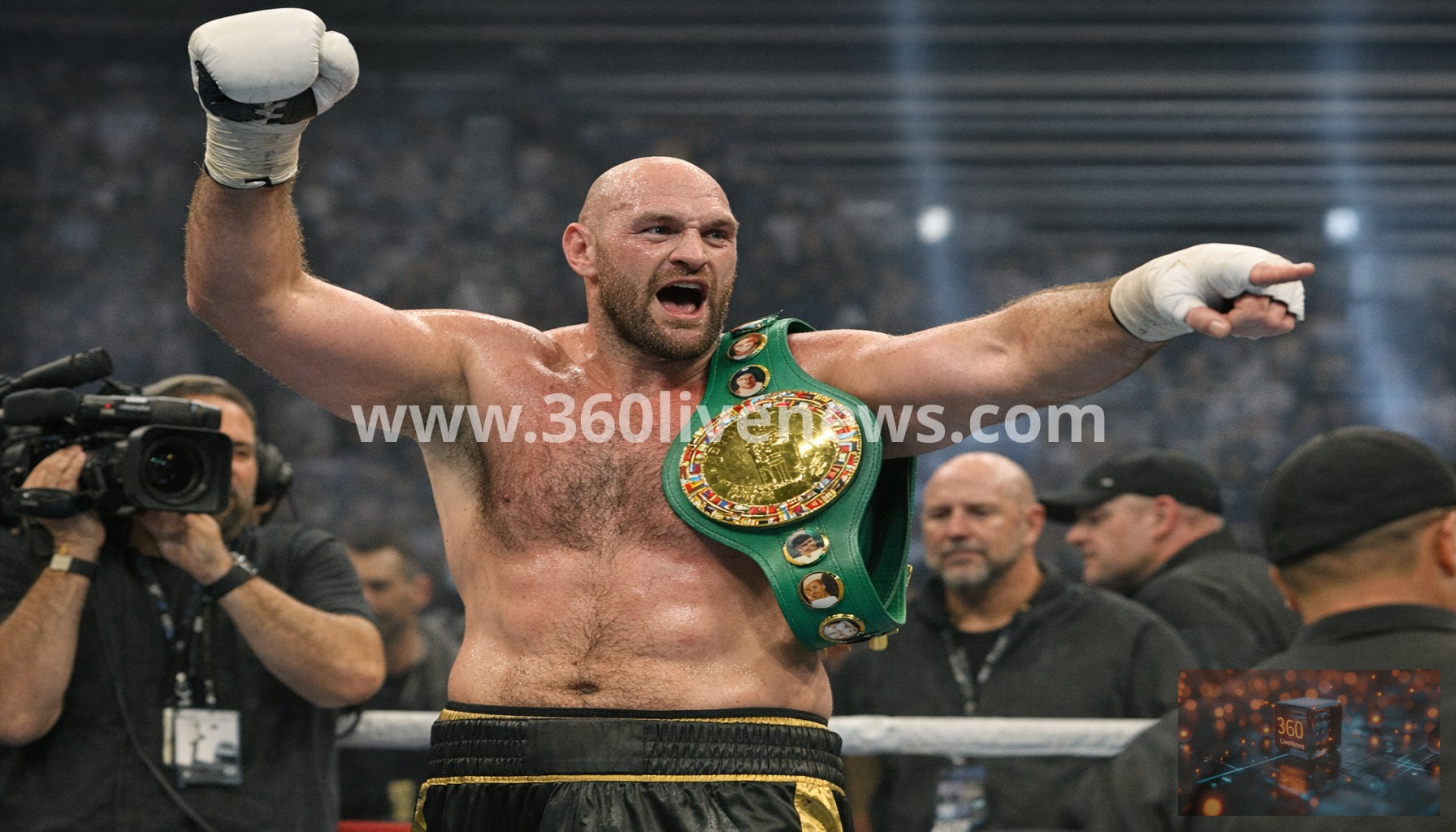 Tyson Fury returns to boxing with victory, calls out Anthony Joshua