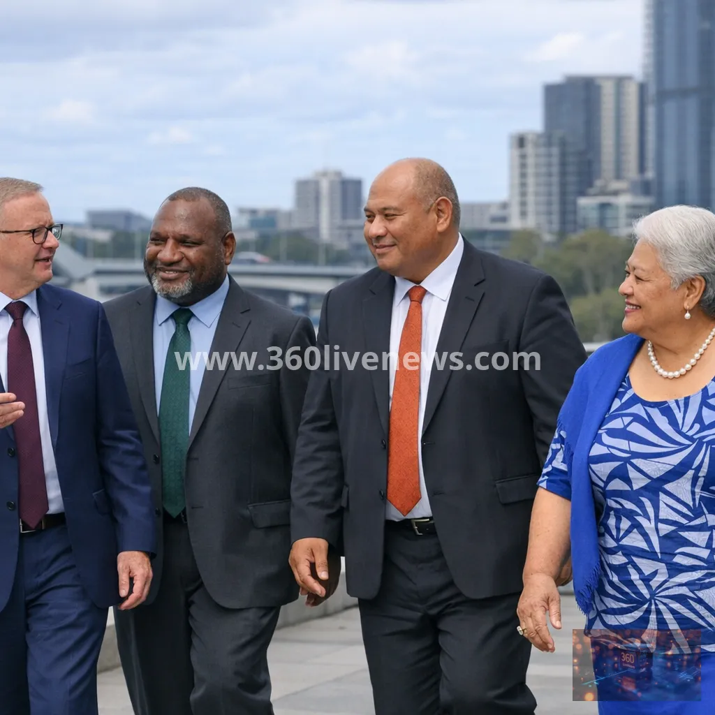 Australia hosts Pacific leaders in Brisbane amid regional security talks