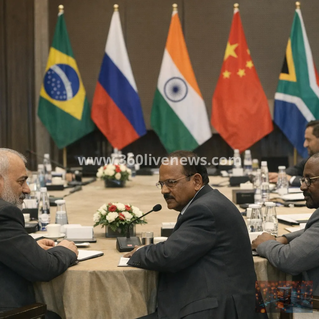 India hosts BRICS security talks as Doval meets Iranian and Ethiopian officials
