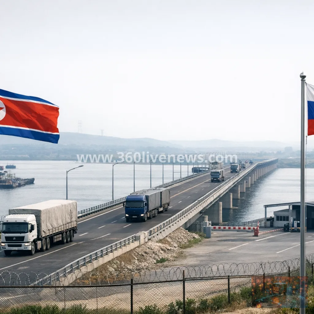 North Korea opens first road bridge to Russia as China link nears completion