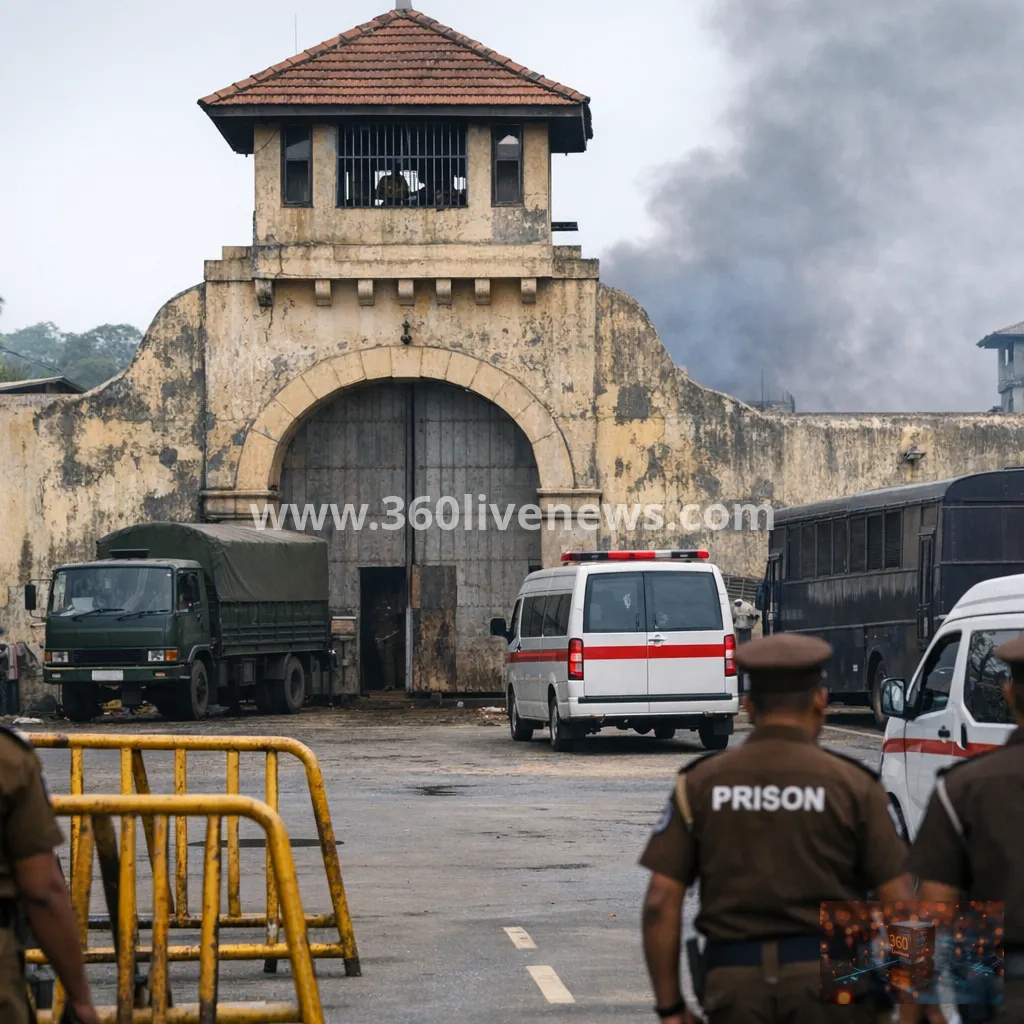 At least 25 killed in clash at overcrowded Sri Lankan prison in Negombo