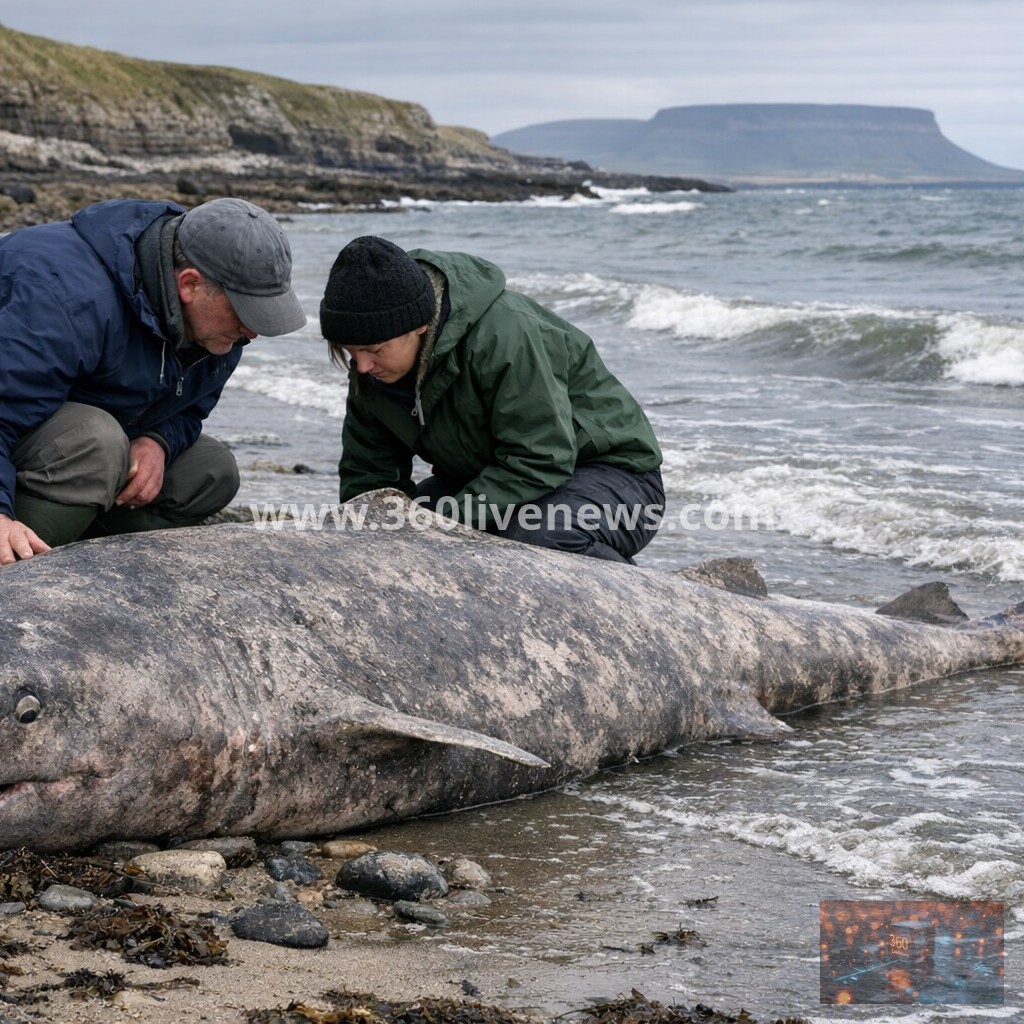 Rare 150-year-old Greenland shark found on Irish coast