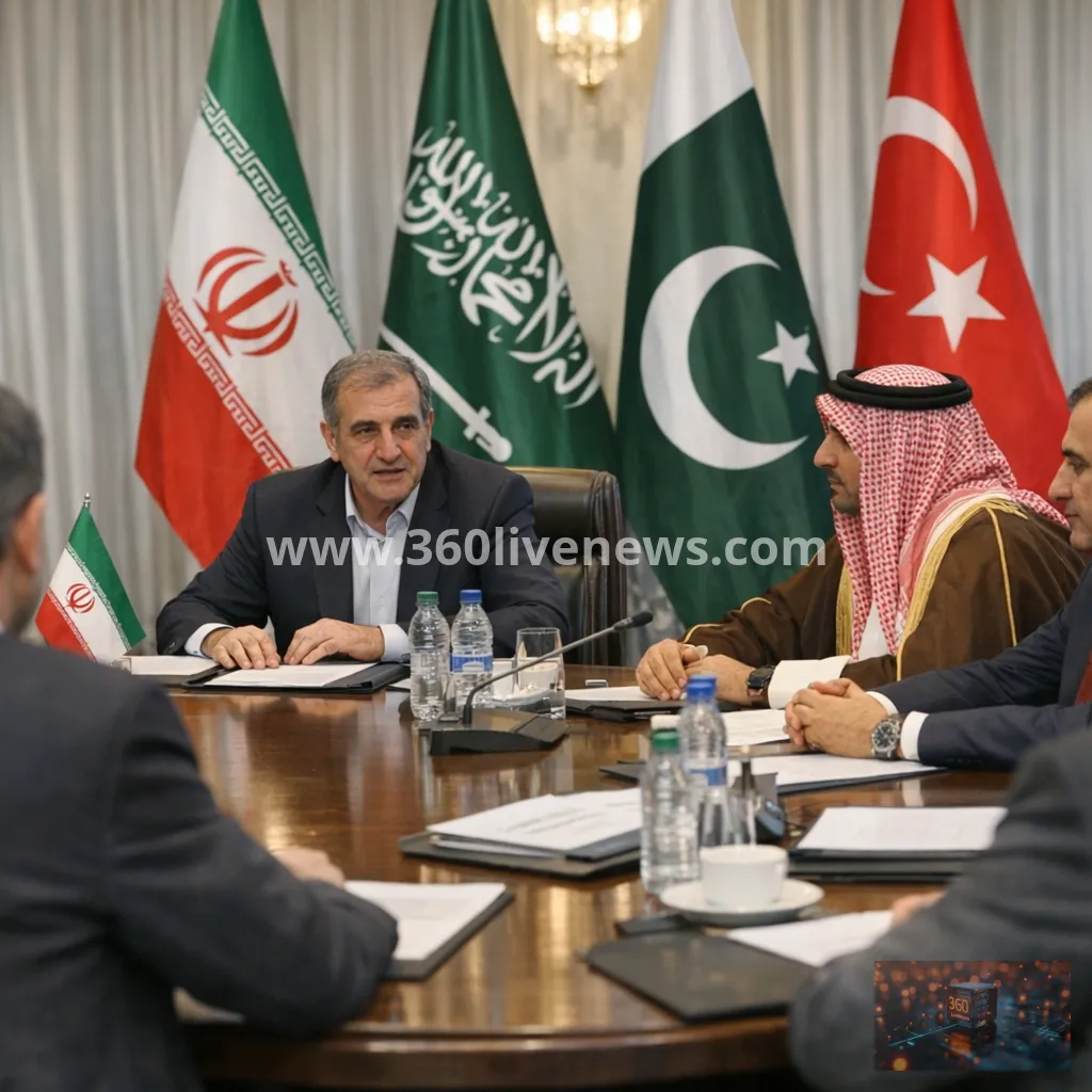 Saudi, Pakistani and Turkish security officials hold Tehran talks with Iran amid regional tensions