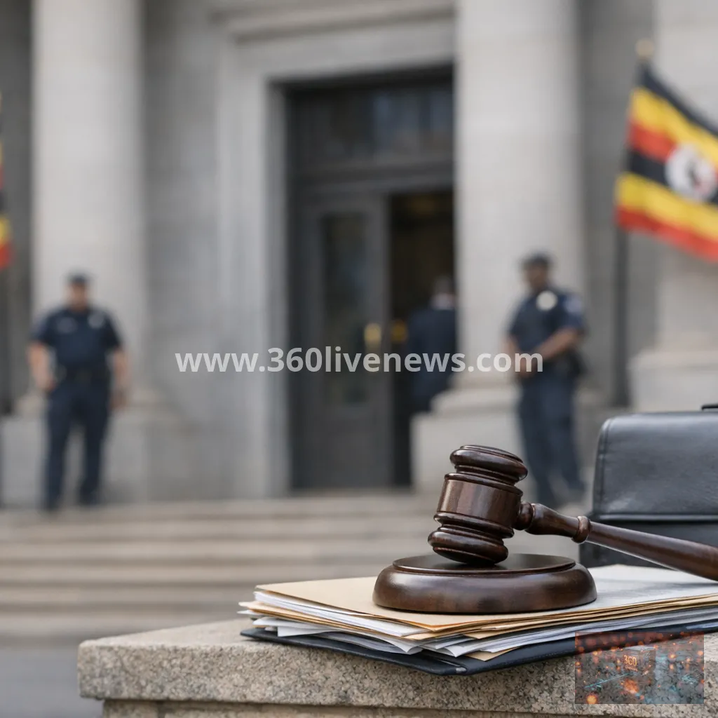 Uganda opposition lawyer charged in treason-related case after arrest