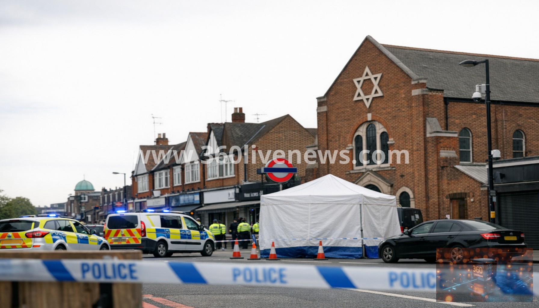 Terrorist Stabbing Attack on Two Jewish Men in Golders Green, London