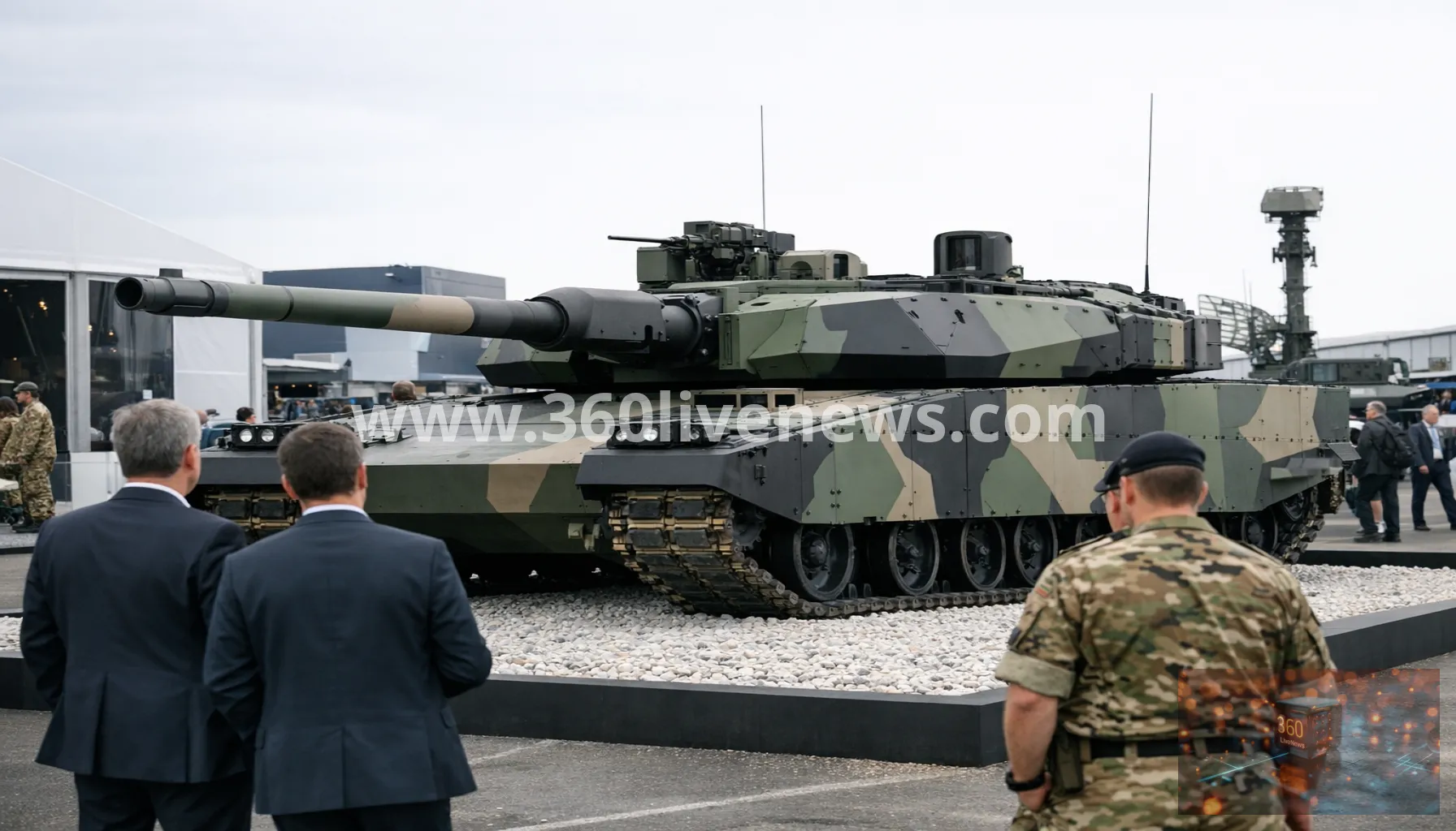 KNDS unveils new Franco-German battle tank at Eurosatory near Paris
