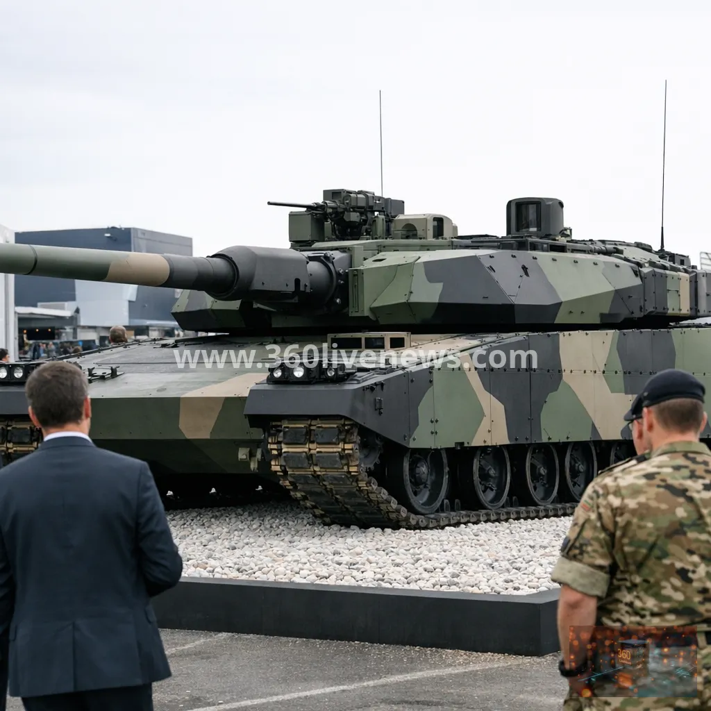 KNDS unveils new Franco-German battle tank at Eurosatory near Paris