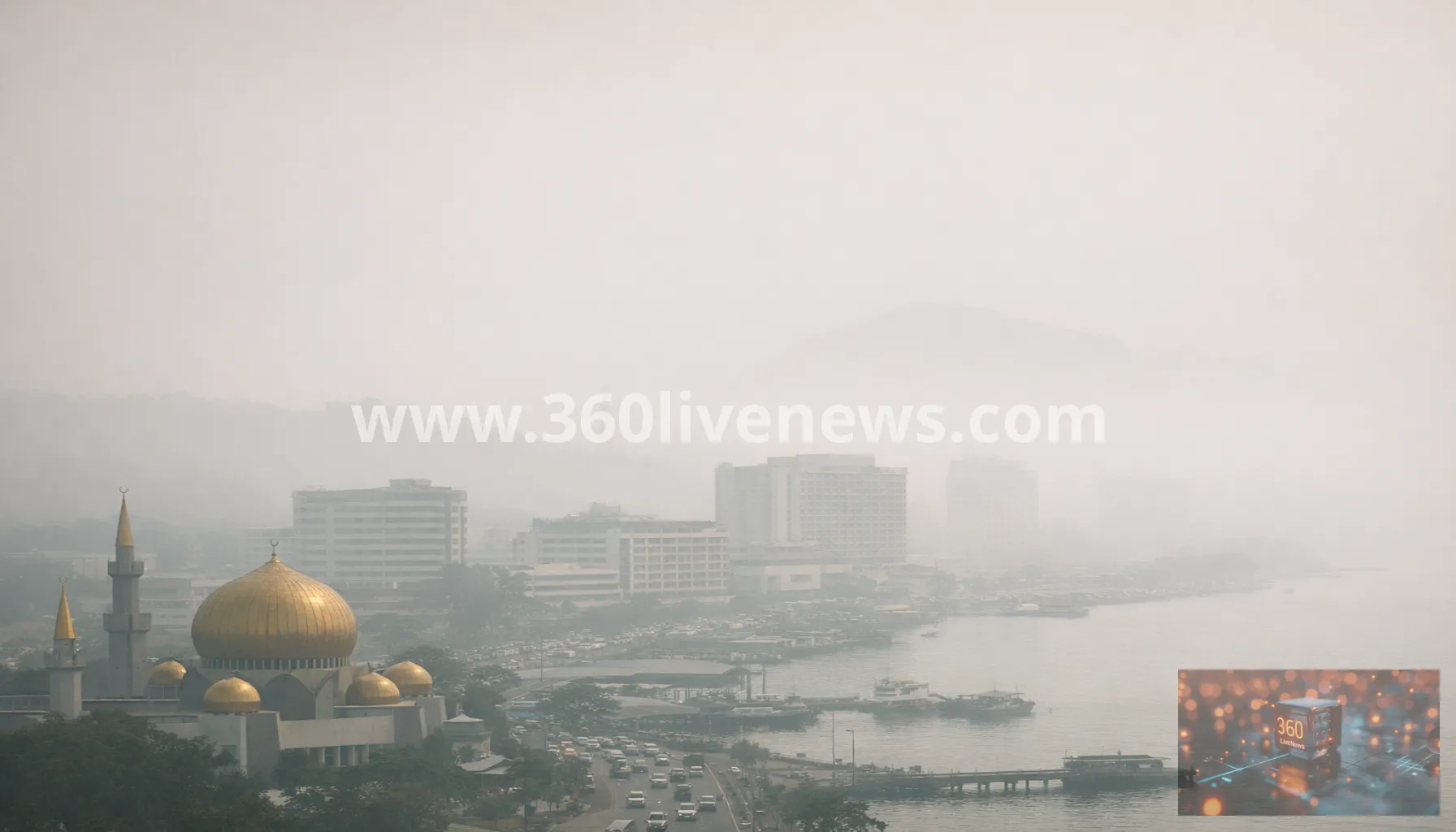 Toxic haze from Indonesian fires chokes Malaysian Borneo as air quality turns hazardous