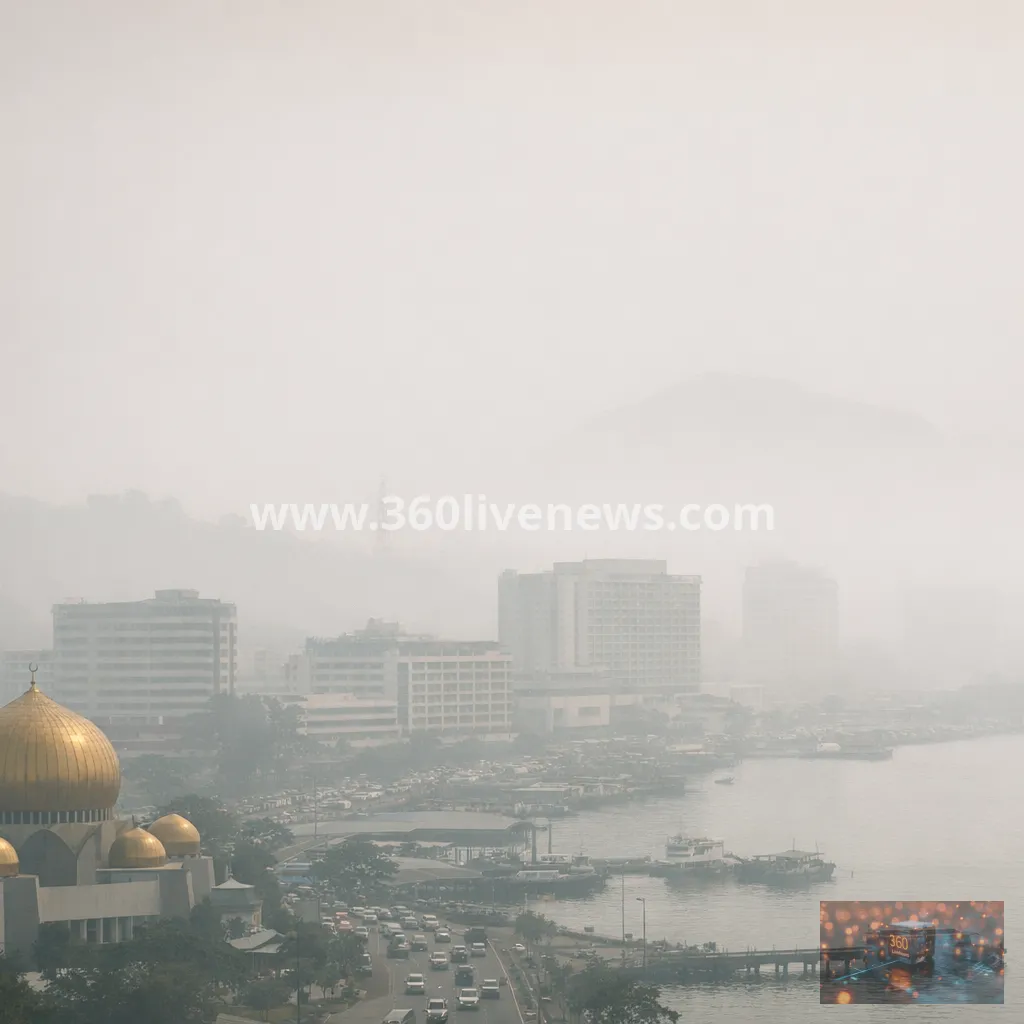 Toxic haze from Indonesian fires chokes Malaysian Borneo as air quality turns hazardous