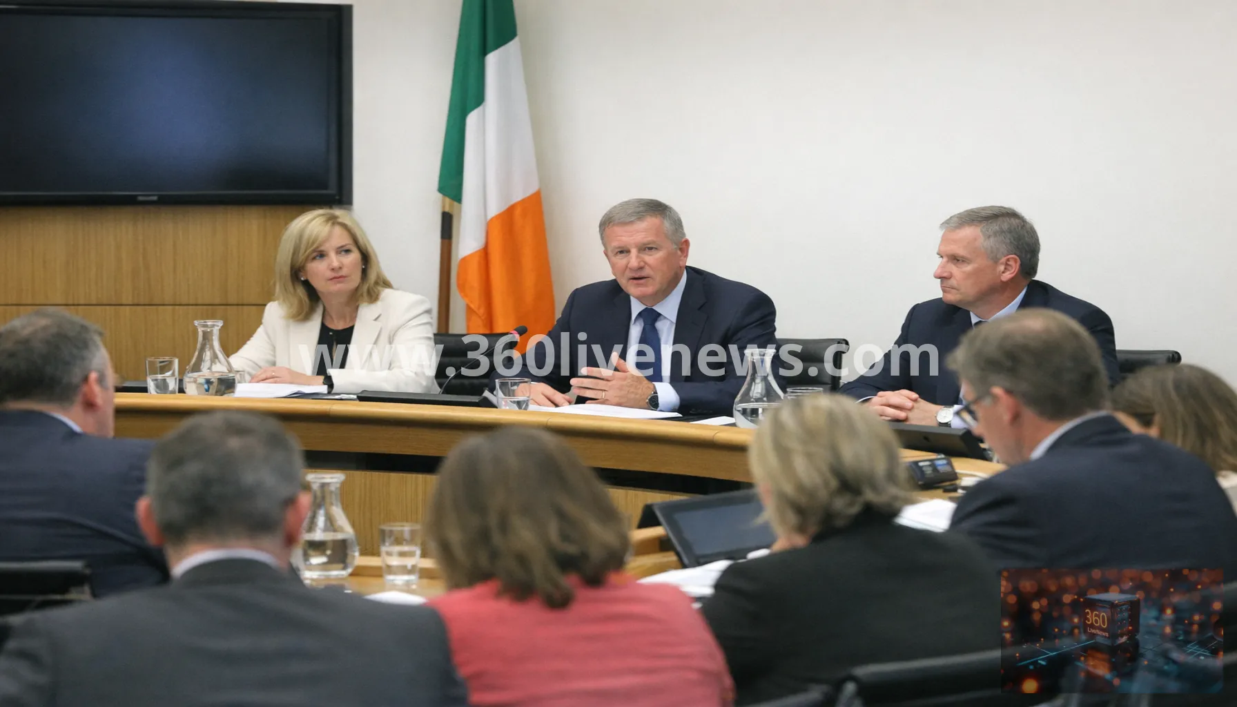 Irish central bank defends handling of Israeli war bonds before parliamentary committee