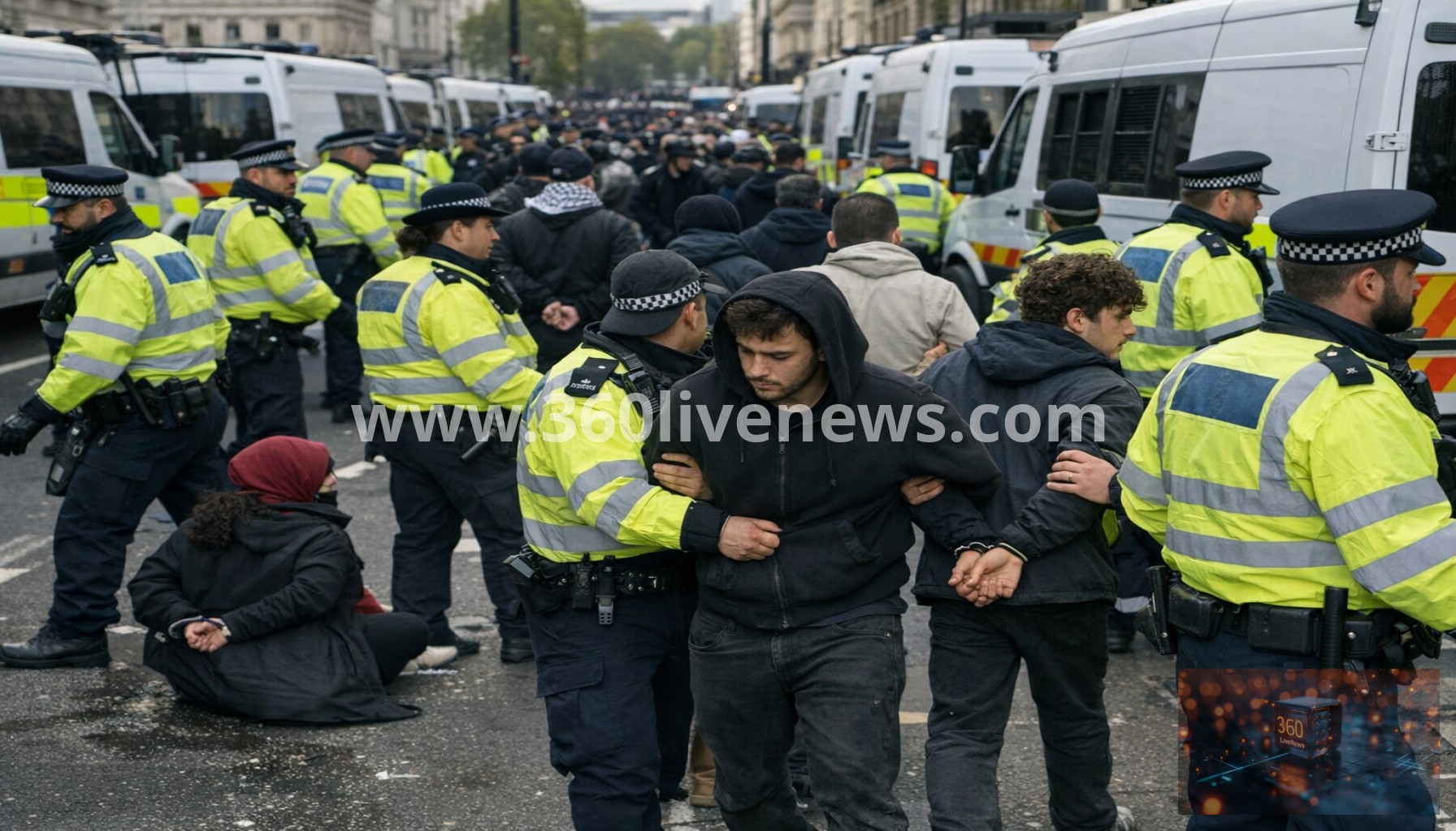 Over 500 Arrested at Pro-Palestinian Rally in London