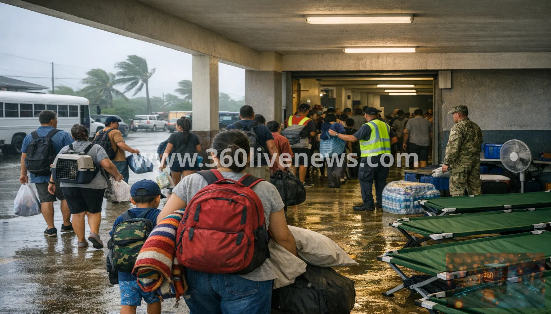 Super Typhoon Bavi Triggers Evacuations in Guam and the Northern Mariana Islands