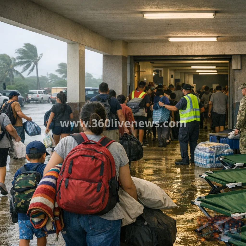 Super Typhoon Bavi Triggers Evacuations in Guam and the Northern Mariana Islands