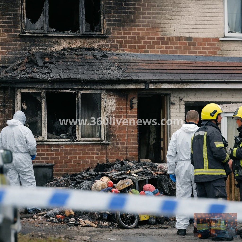 Woman released on bail after fatal house fire kills two children in Wolverhampton