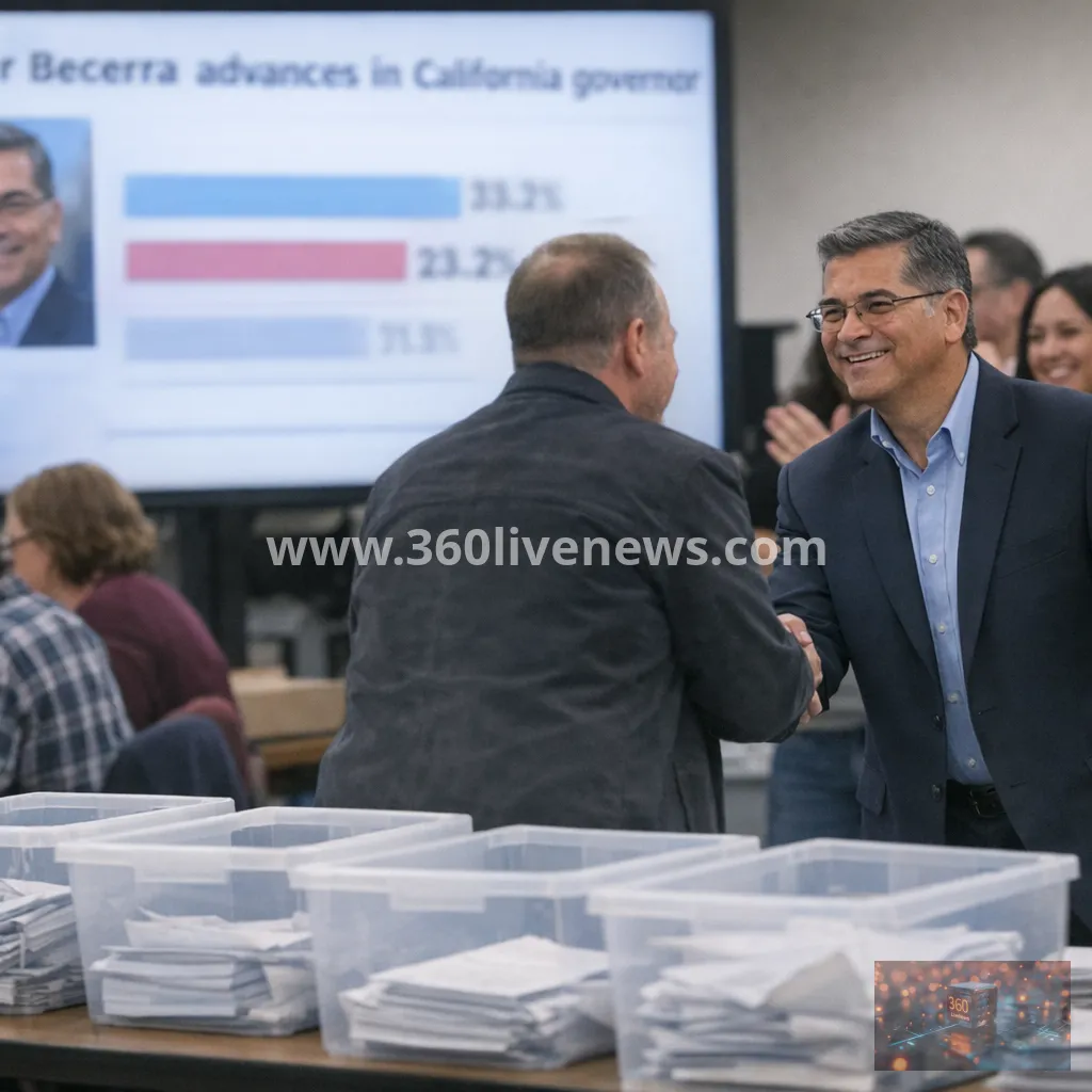 Xavier Becerra advances in California governor race as vote count continues