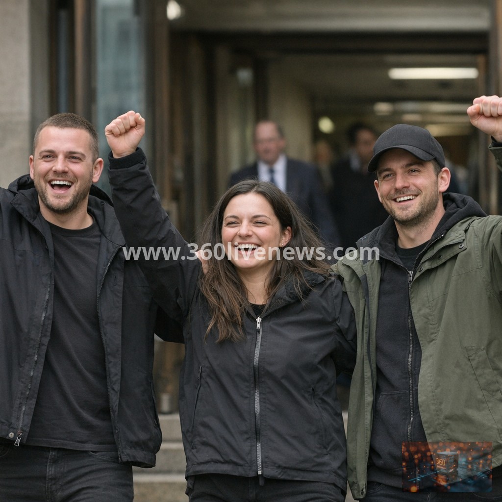 Palestine Action Activists Acquitted of Violent Disorder in UK Court