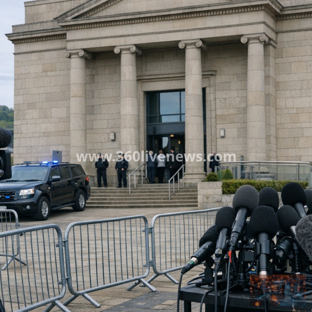 Jeffrey Donaldson sex abuse trial begins with jury selection in Newry