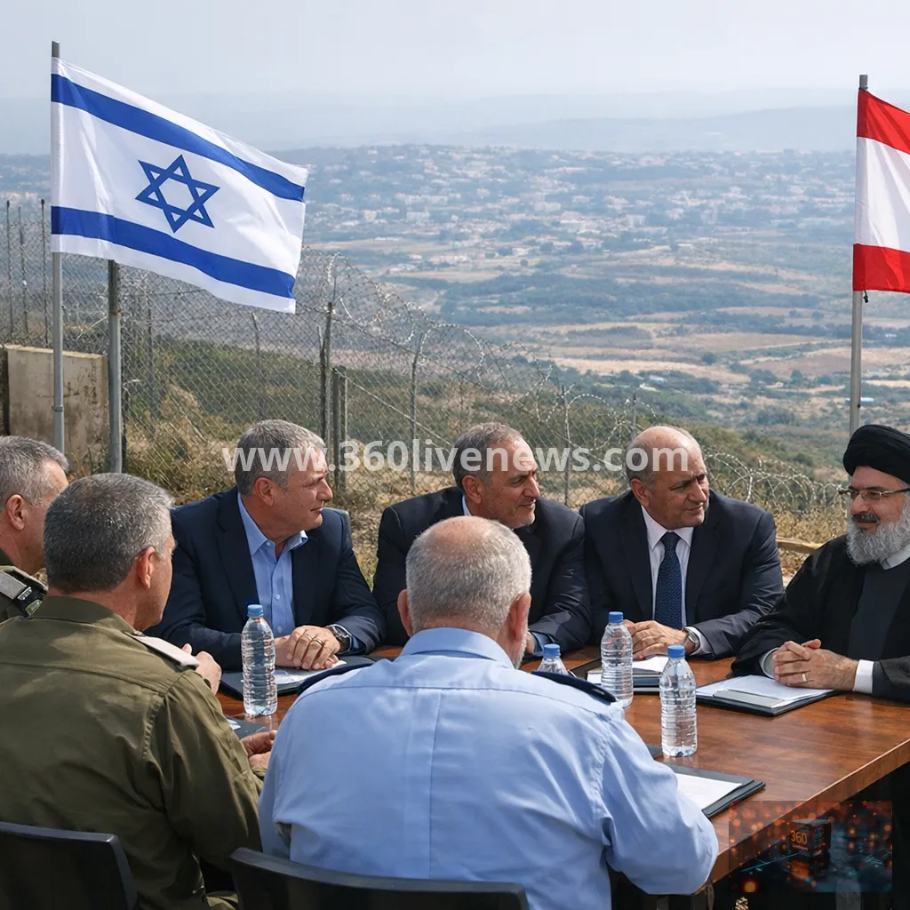 Israel and Lebanon discuss US-backed pilot transfer of control in southern Lebanon