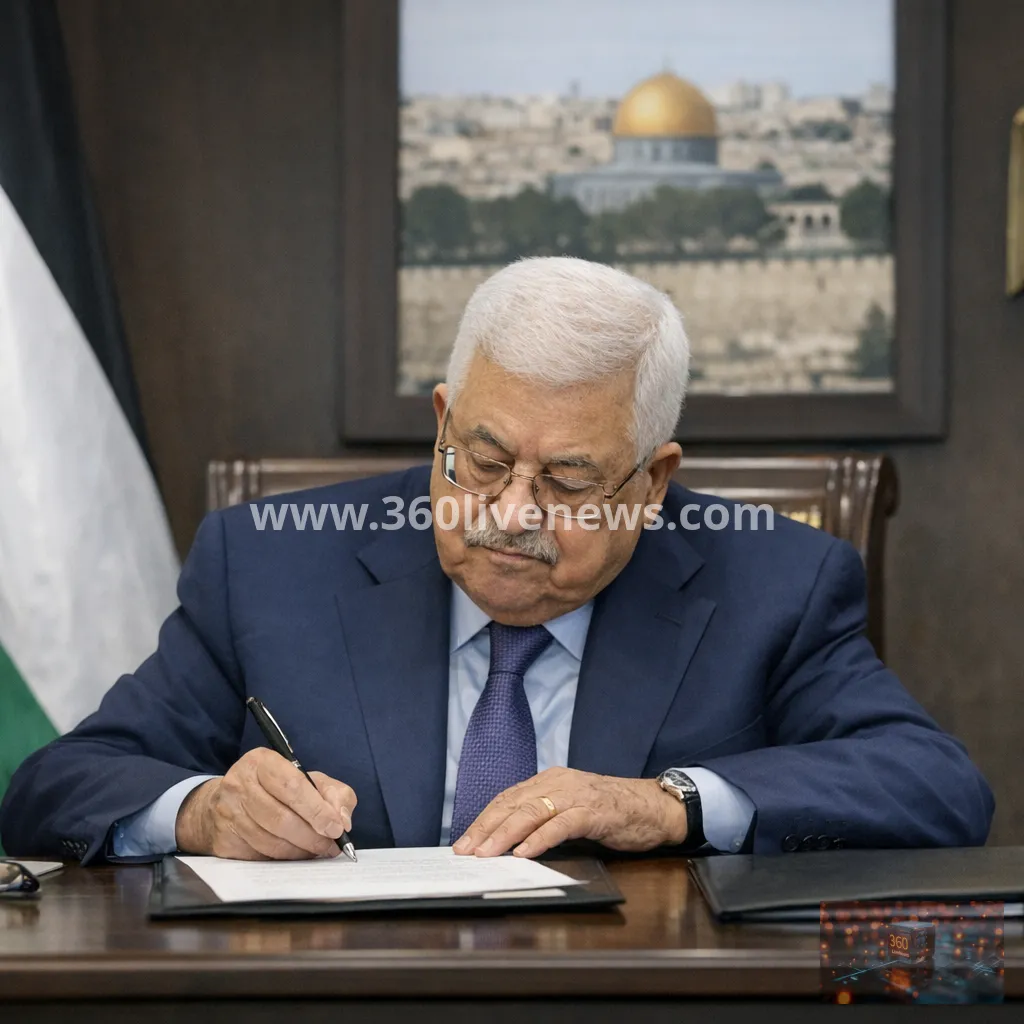 Palestinian president calls first legislative elections in nearly two decades after Hamas Gaza governance shift