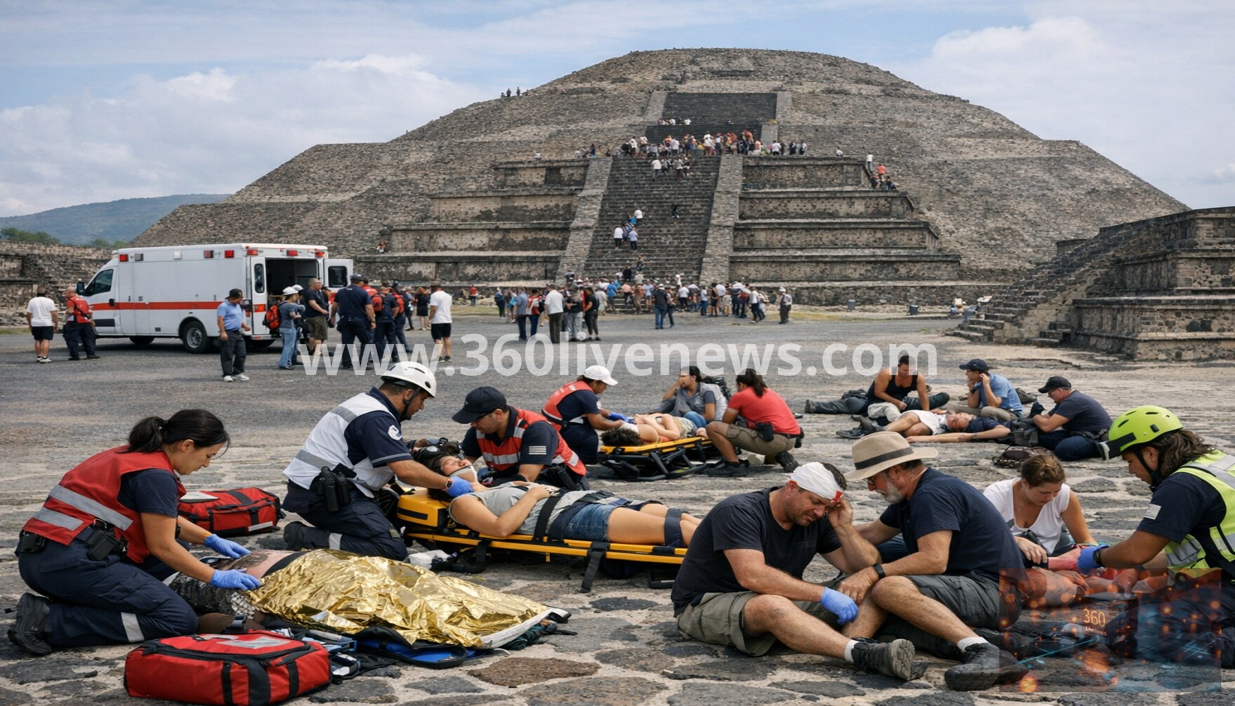 Canadian tourist killed and multiple injured in shooting at Mexico's Teotihuacan pyramids