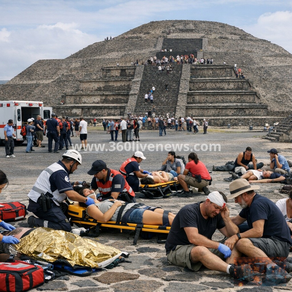 Canadian tourist killed and multiple injured in shooting at Mexico's Teotihuacan pyramids