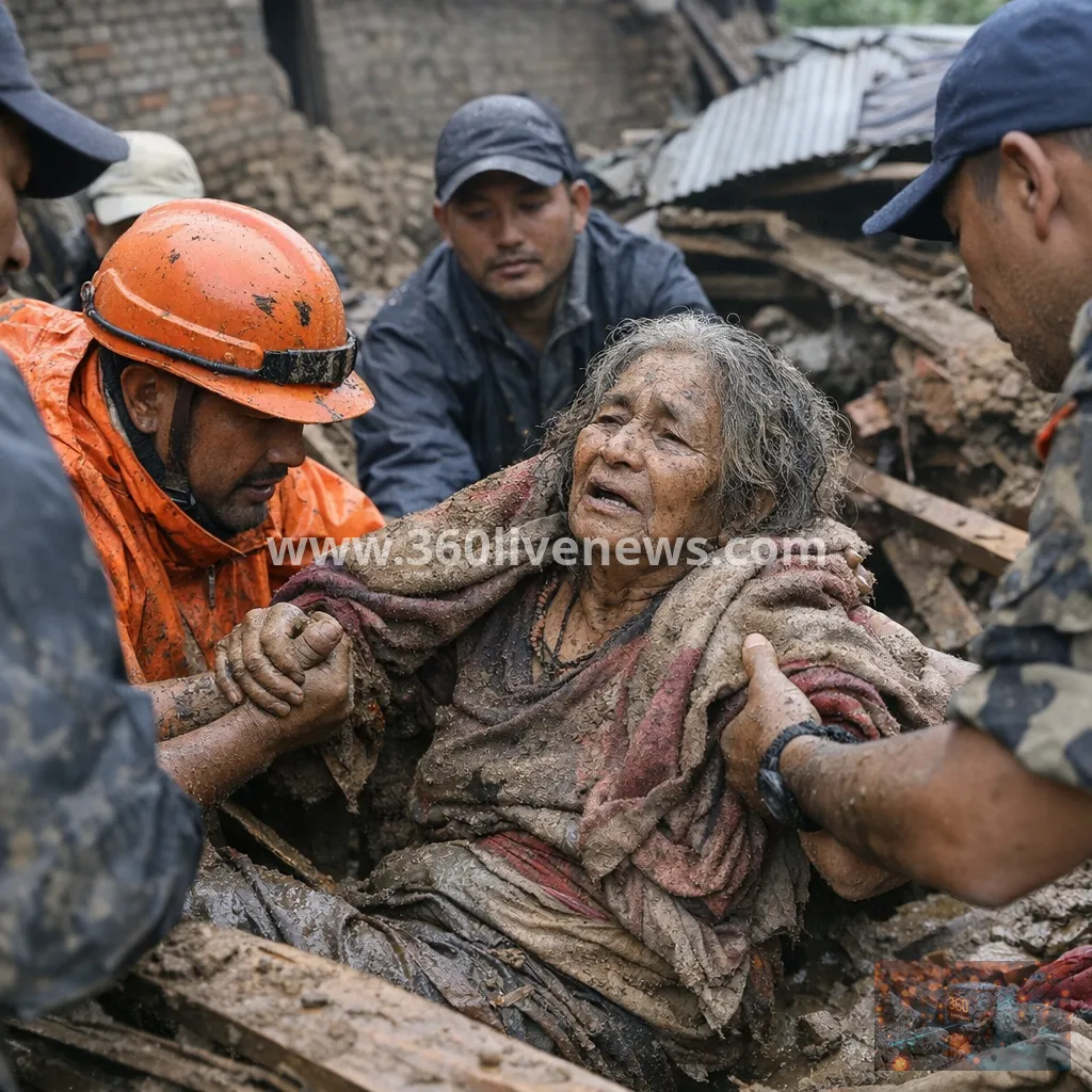Nepal woman found alive after family began funeral rites as flood death toll rises