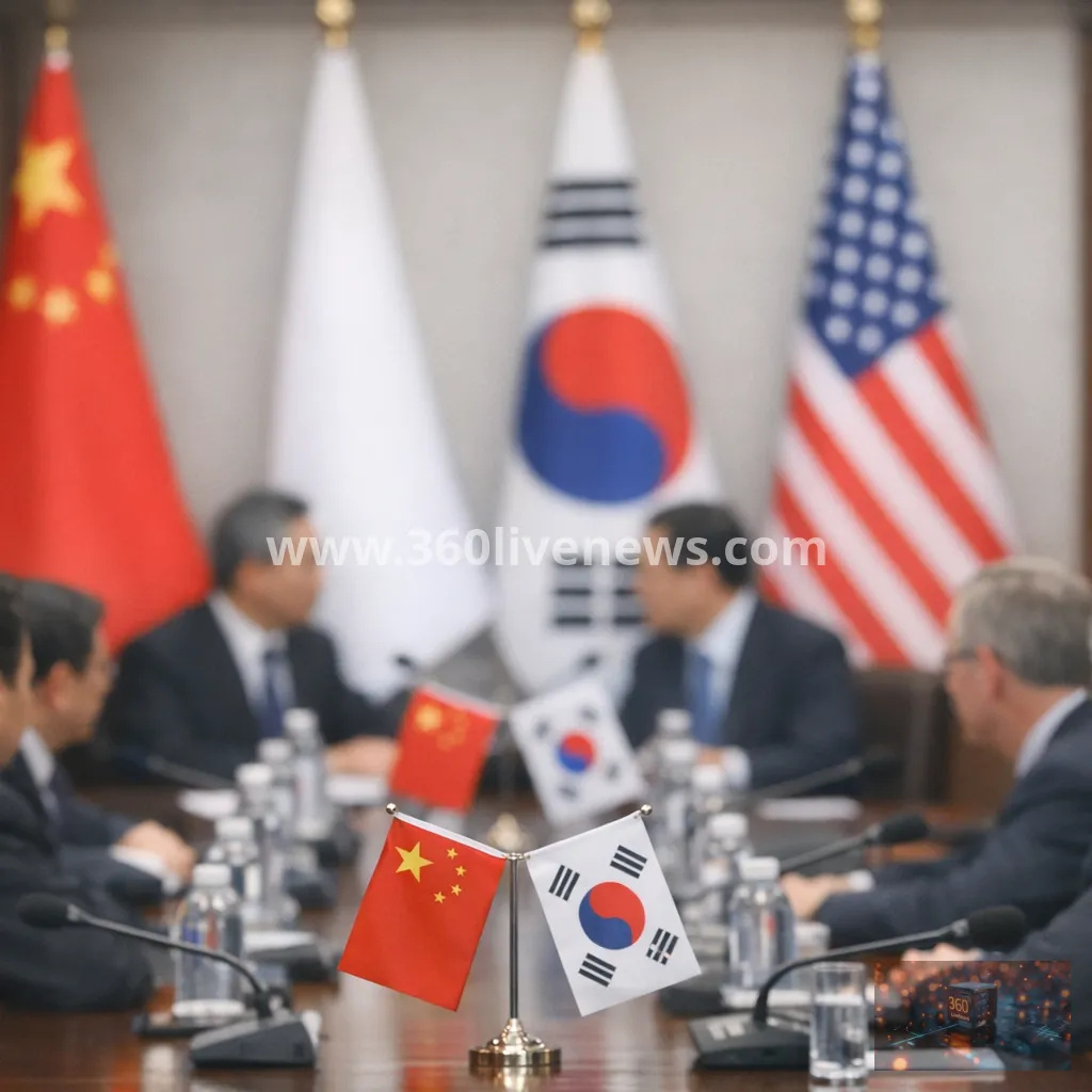China Blames U.S. 'Hostile Policy' for Korean Peninsula Tensions After Wang Yi Visit to Seoul