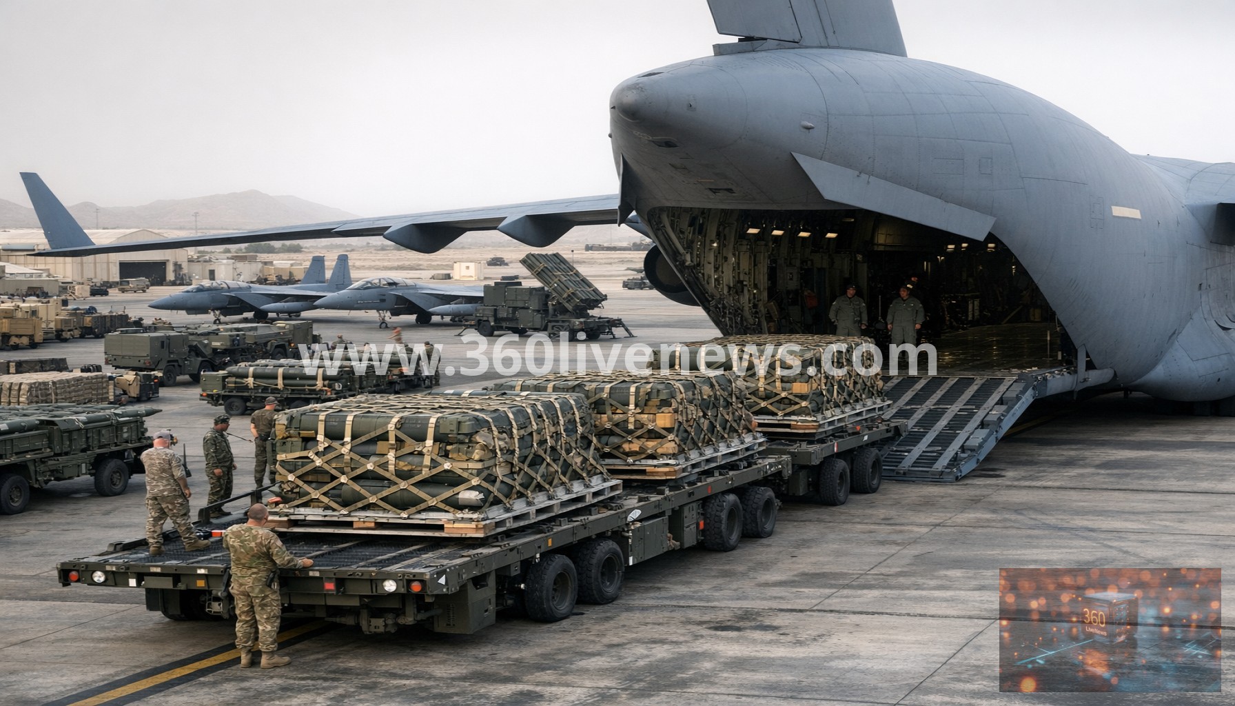 Pentagon's Rush to Rearm Mideast Forces Impacts Readiness Against Russia and China